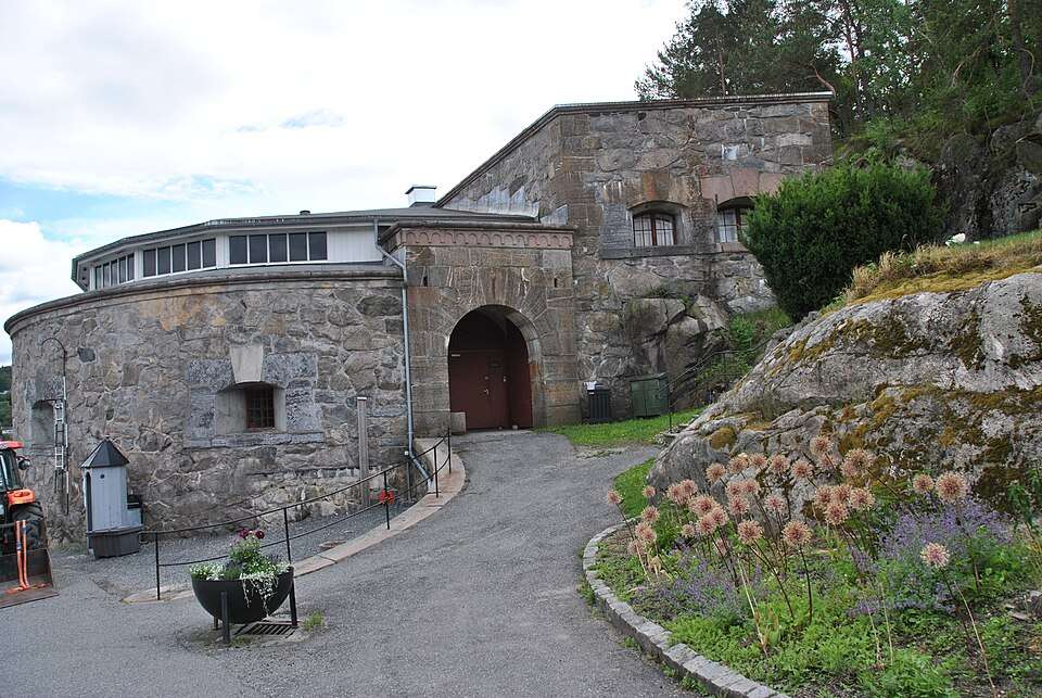 The main fort at Oscarsborg fortress, Drøbak